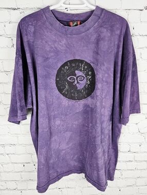 DAGOLI | vintage "Sun Spirit" 2000 Y2K crewneck short sleeve shirt